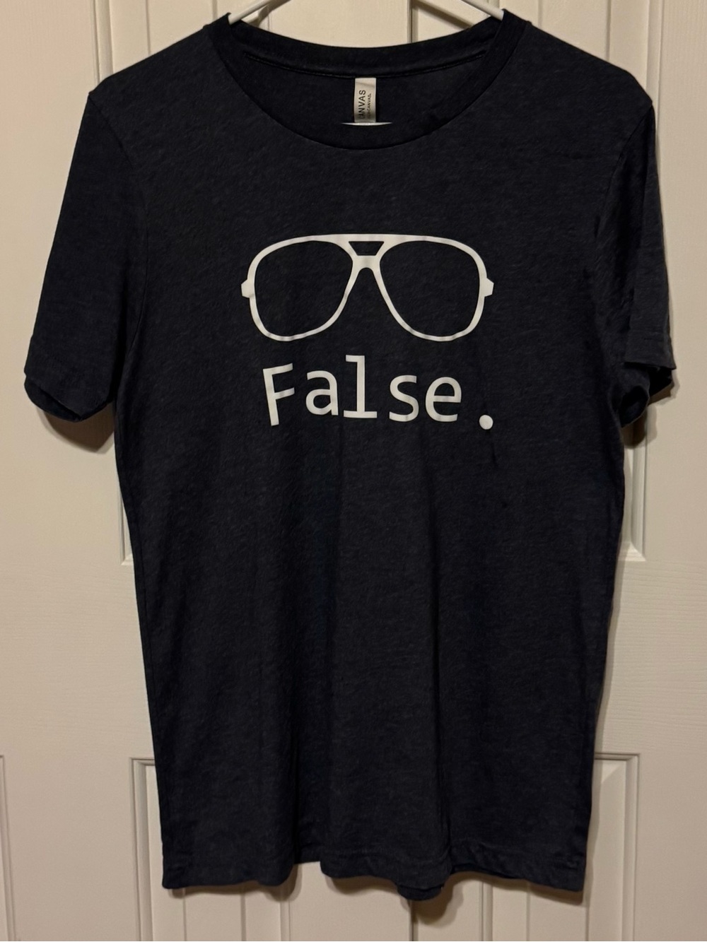 The Office Dwight Schrute Glasses False Graphic Tee Dark Gray M
